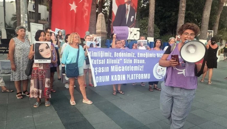 Bodrum Kadın Platformu’ndan:"Hiçbirimiz Güvende Değiliz!" 10