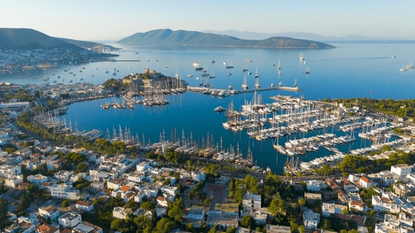 bodrum turkey scenic coastal view 600nw 2708618149