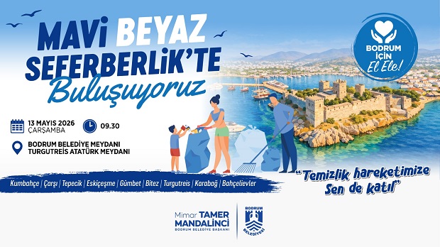 Bodrum’da “Mavi Beyaz Seferberlik” 4 Bodrumda Mavi Beyaz Seferberlik 3