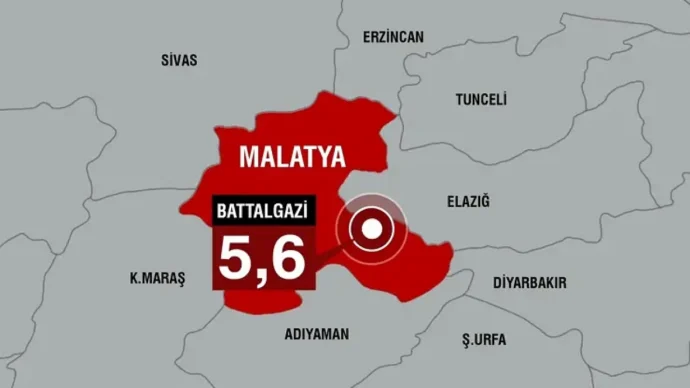 Malatya'da 5,6 büyüklüğünde deprem 5 malatya da 5 6 buyuklugunde de 1779259702 bsjoNz e1779268623689