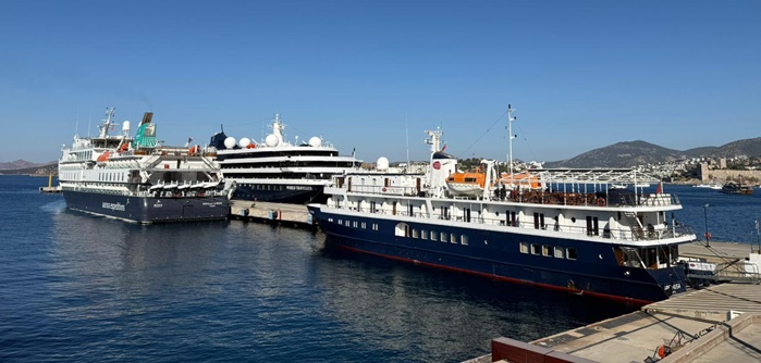 Bodrum Cruise Port’ta üç kruvaziyer gemisini ağırladı 18 14758525885