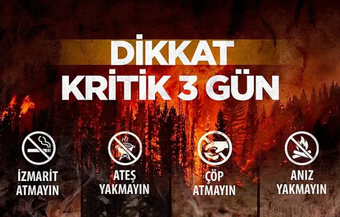 Bakan Yumaklı'dan orman yangını riski uyarısı 21 8789658