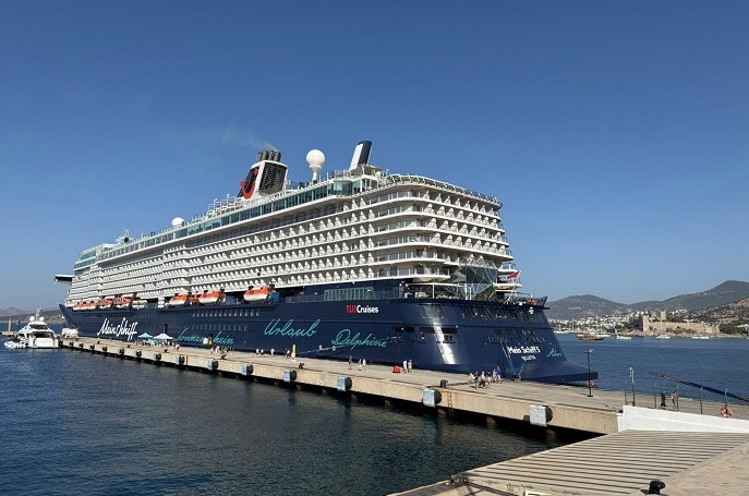 Mein Schiff 5 limanımızda! 2 bin 756 Alman yolcu ile geldi 31 8985478547