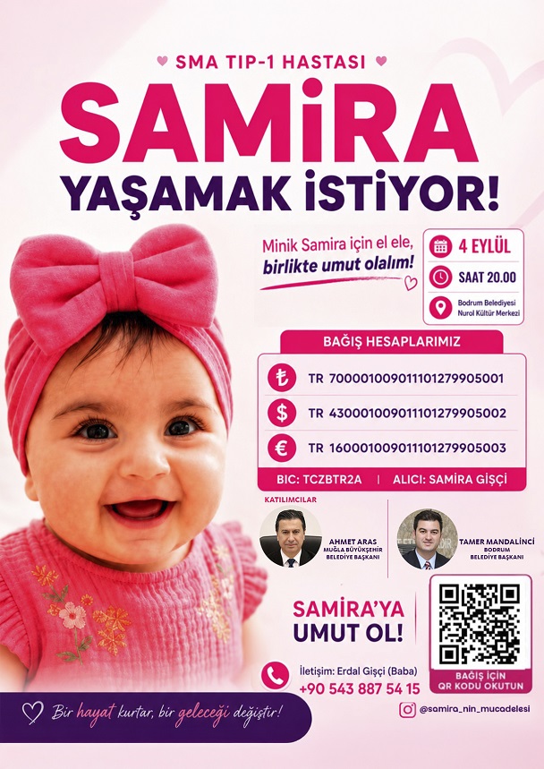 Minik Samira icin Dayanisma Yayini Duzenlenecek