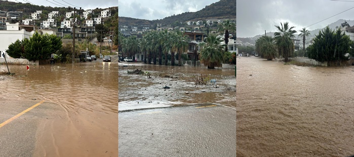 Bodrum'da yağış etkili oldu 2 587547858