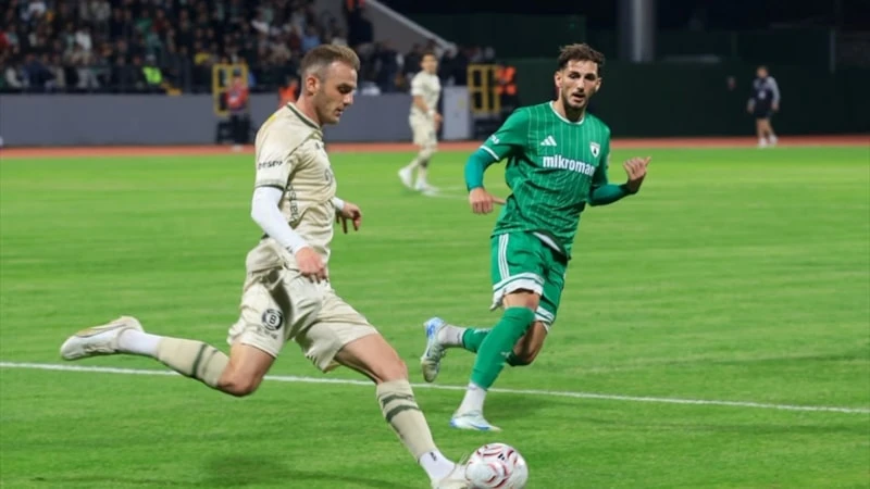 Bursaspor Muğlaspor'u 3-0'lık skorla mağlup etti 27 6ad1231a82c2e222