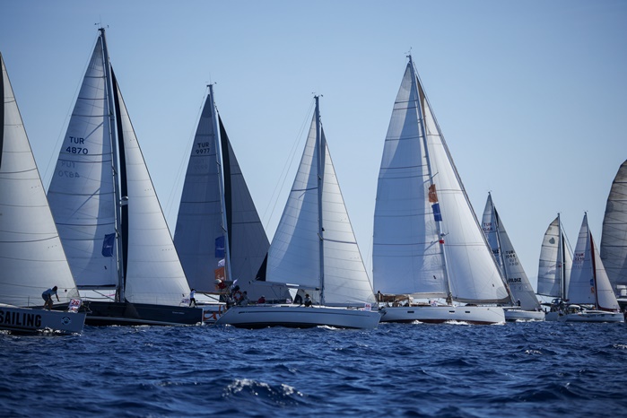 38. The Bodrum Cup’ta Knidos’tan Ortakent’e Yelken Açıldı 4 The Bodrum Cup Yaris 1