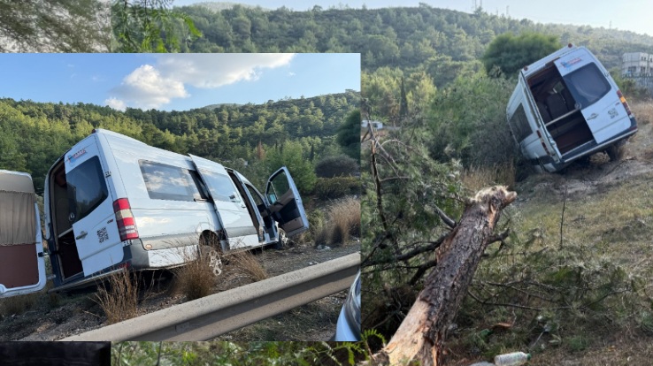 Minibüs Şarampolden Uçuruma Uçtu 2 images 1 5