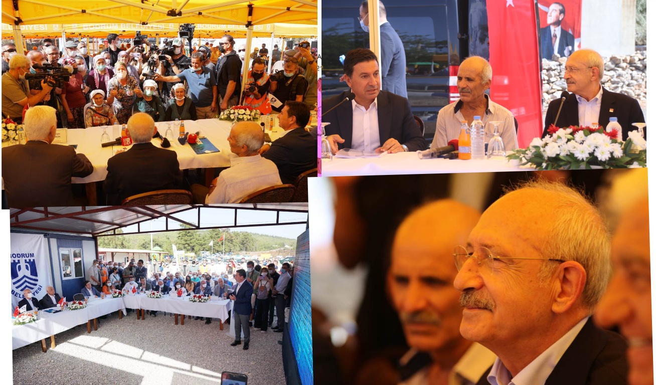 Kılıçdaroğlu 11 Büyükşehir Belediye Başkanı Ile Bodrum Yangın Bölgelerinde 2 270820211301089982841 1