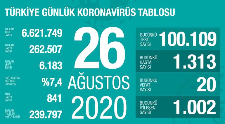 Vaka Sayısı 261 Bin 194, Can Kaybı 6 Bin 163 Oldu. 8 5f468904b699de284c67f390