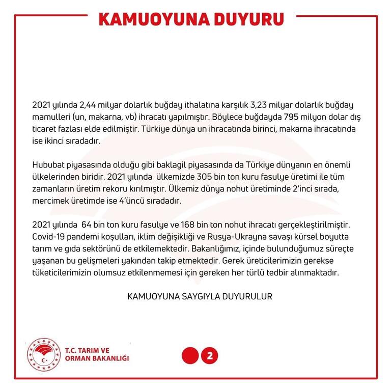 Bakanlıktan Buğday Ithalatı Iddiasına Yalanlama 2 6281341e470a9b45503c8f63