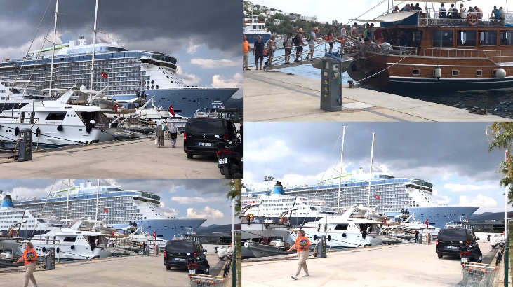 Bodrum, Tarihinin En Büyük Yolcu Gemisini Karşıladı 1 6303d8fc86b24422b0e8b75e 25