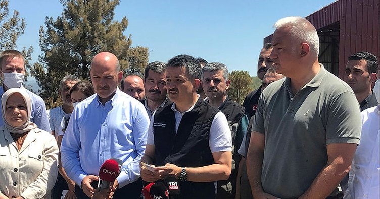 3 Bakandan Yangın Bölgesinde Flaş Açıklamalar 13 752x395 son dakika yangin bolgelerinde son durum ne 16 ucak 51 helikopterle mucadelemiz suruyor 1627901299995