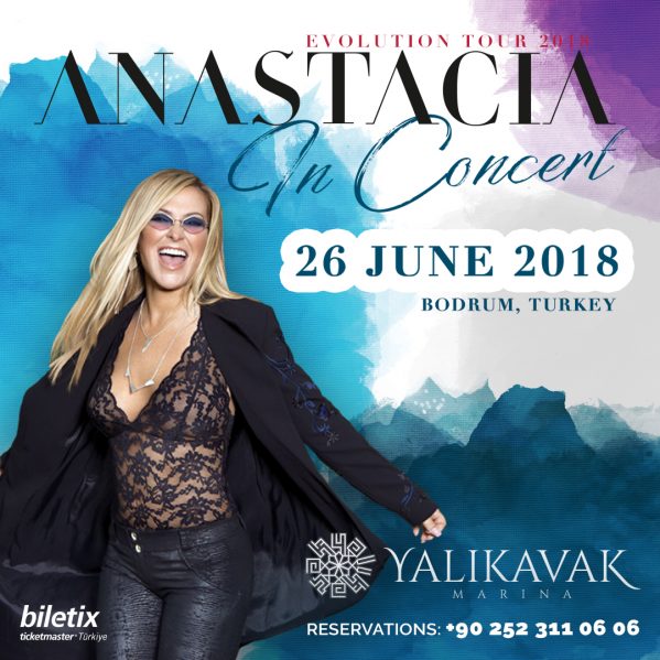 Anastacia The Evolution Tour 2018 Bodrum Yalıkavak Marina’da 3 Anastacia 2 e1527800055310