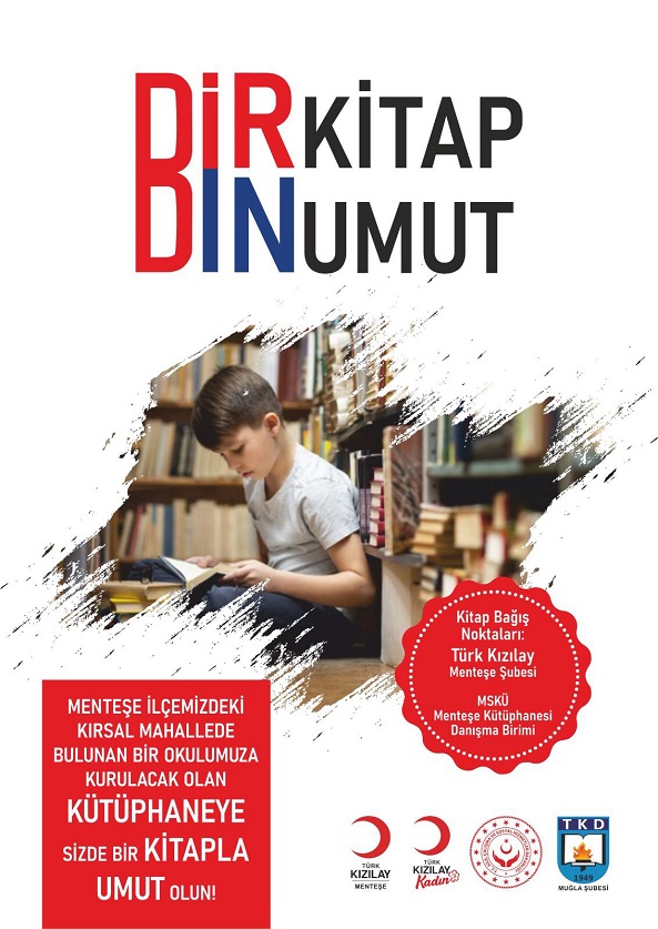 “Bi̇r Ki̇tap Bi̇n Umut” Kampanyasi Başladi 17 BIR KITAP BIN UMUT KAMPANYASI BASLADI