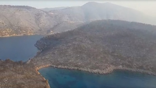 Muğla’da 5 Noktada 15 Bin Hektar Ormanlık Alanın Yok Oldu 4 BODRUM BELEDIYESI YANGIN YERINDE MUCADELE SURUYOR 01 1