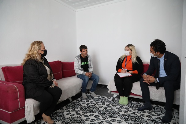 BODRUM BELEDiYESi’NDEN ENGELLi BiREYLERi BULUNAN AiLELERE ZiYARET 2