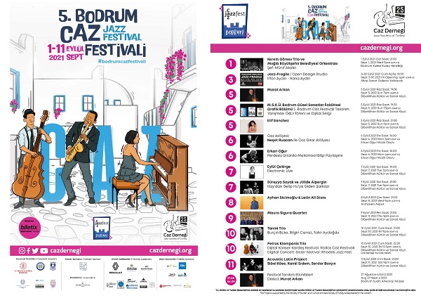 Bodrum Caz Festivali Programi