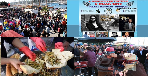 Bodrum Hamsi Festivali 6 Ocak Pazar Günü Yapılacak 20 Bodrum Hamsi Festivali 6 Ocak Pazar günü yapılacak