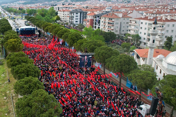 Kemal Kılıçdaroğlu, Muğla Millet Buluşmasında Konuştu 1 CHP 0001