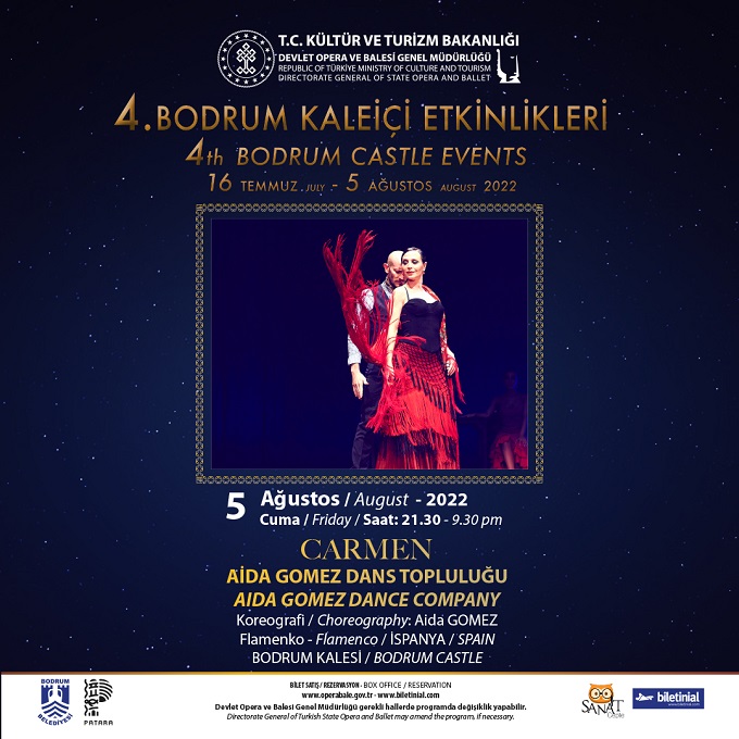 Bodrum Kaleiçi Etkinlikleri, Dördüncü Sezonu Başladı 6 Carmen