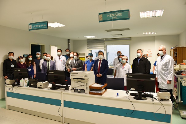 Rektör Çiçek’ten İnme Merkezi'ne Ziyaret 11 DSC 2632