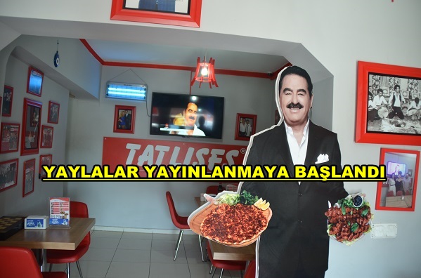 Tatlıses'in Yeni Klibi 'Yaylalar' Tatlıses Çiğköfte'de Yayınlanmaya Başladı. 13 DSC 8233