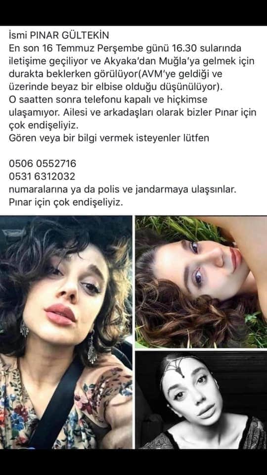 27 Yaşındaki Pınar 'Dan 3 Gündür Haber Alınamıyor 1 FB IMG 1595172015359
