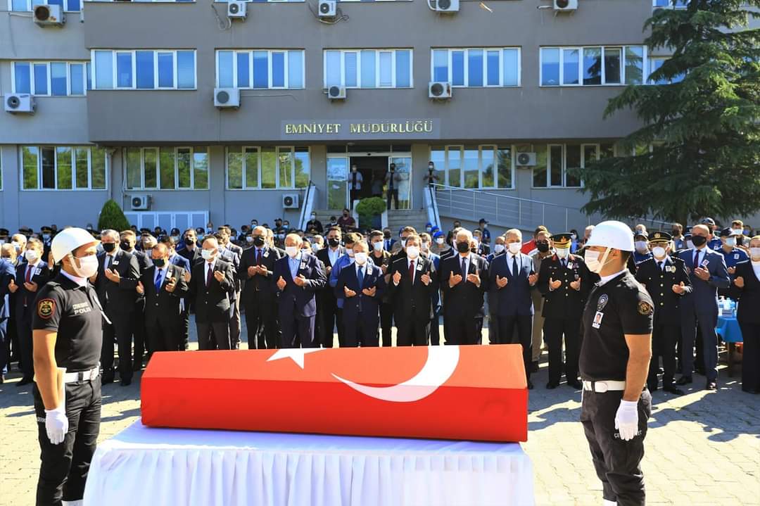 Şehit Polis Memuru Ercan Yangöz Için Muğla'da Tören Yapıldı 1 FB IMG 1623920337464