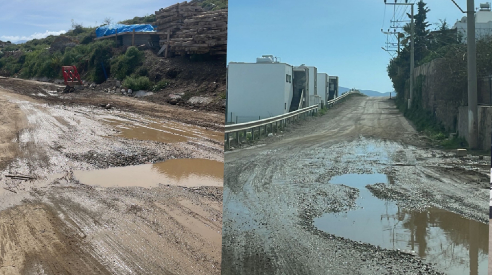 Bodrum'da Altyapı Ve Yol Sorunu Toplu Taşımayı Vurdu 1 IMG 20230309 143531