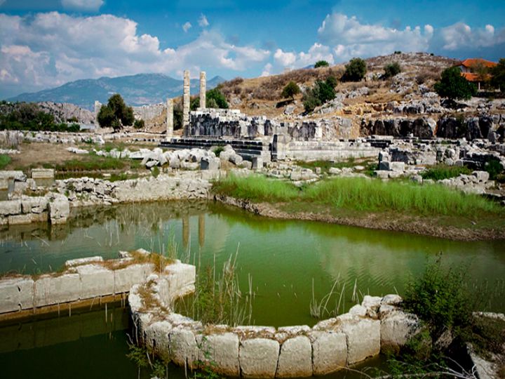 Letoon Antik Kentii̇çin Hazırlanan Destek Protokolü İmzalandı 10 Letoon Antik Kenti