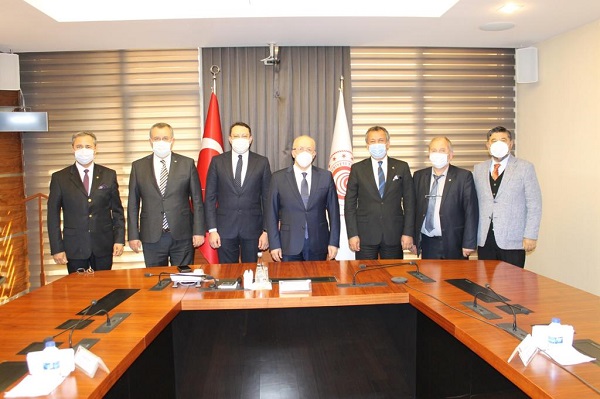 Muğla Üye Sorunlarini Ankara’ya Taşidi 5 TICARET BAKAN YARDIMCISI VE MUGLA ODA BORSA BASKANLARI