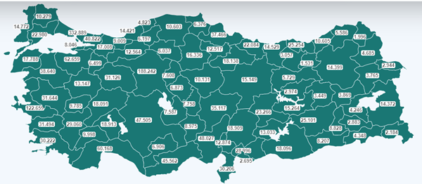 Muğla'da 30 Bin 222 Kişi Aşılandı 1 asi sayisi