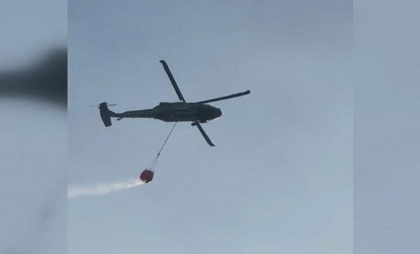 Sikorsky Helikoptere Su Sepeti Takılarak Yangın Söndürme Filosuna Eklendi 8 bakan soylu sikorsky helikoptere su sepeti takilarak yangin sondurme filosuna eklendi