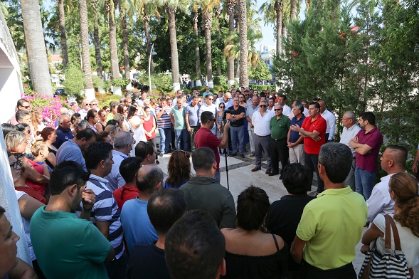 baskan kocadon personeliyle bayramlasti 4