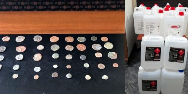 Tarihi Eser Ve Sahte Alkol Operasyonu 1 Fötücü Ile 7 Kişi Yakalandı 12 bodrum da tarihi eser ve etil alkol operasyonu e1616434829341