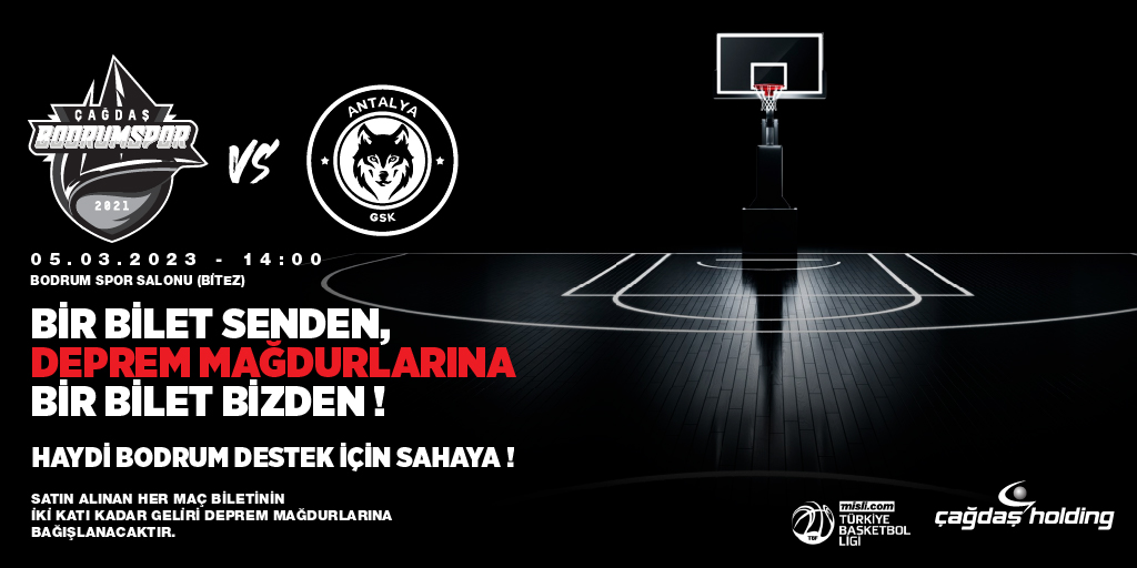 Deprem Mağduru Vatandaşlarimiz İçi̇n” Oynayacak 2 cagdasbodrumspor deprem mac tw