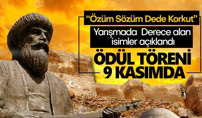 Dede Korkut, Yarışmasında Birincilik Kazandı 1 dyar