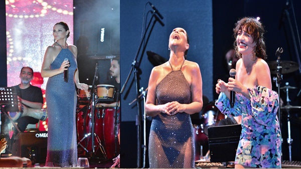 Hülya Avşar Bodrum Günay'la Sahnelere Geri̇ Döndü... 14 hülya avşar bodrum günay sahne