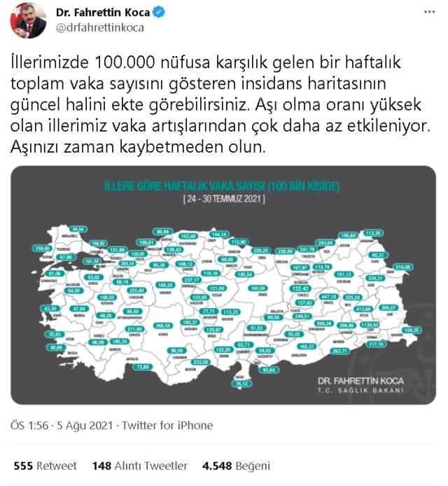 il il koronavirus vaka sayilari kactir 24 30 14312020 9180 m 1