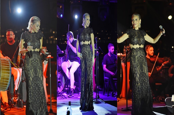Linet Ilk Konserini Bodrum’da Verdi. 10 linet odrum sahne
