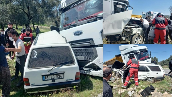Otomobil Ile Çekici Çarpıştı 1 Yaralı 19 melih gecgil sahil guvenlik 1