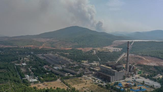 Milas'taki Yeniköy Termik Santrali'nde Yangına Karşı Tedbir Alındı 10 milas taki yenikoy termik santrali nde yangina 14314492 8708 o