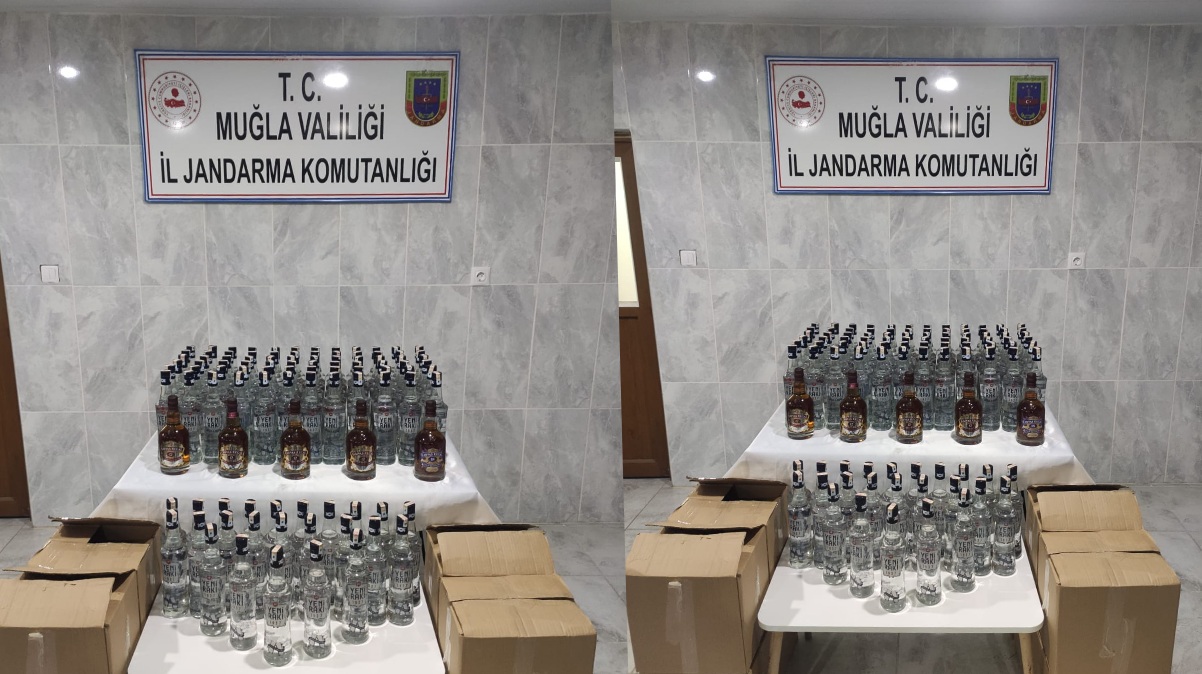İzmir'den Muğla'ya Kaçak Içki Operasyonu 3 mugla da dolandiricilik operasyonunda 4 kisi 14539202 amp 1