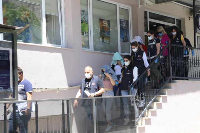 mugla merkezli fuhus operasyonunda