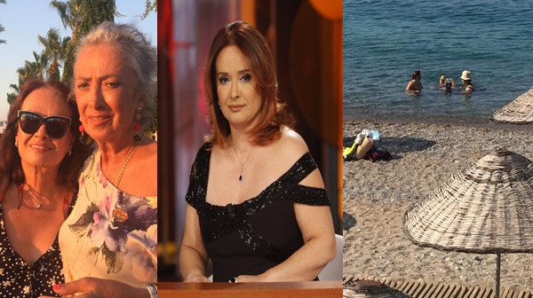 Müjde Ar, Akci̇ğer Tedavi̇si̇ Gören Kardeşi̇ İle Hasret Gi̇derdi̇ 7 müjde ar bodrum tatili