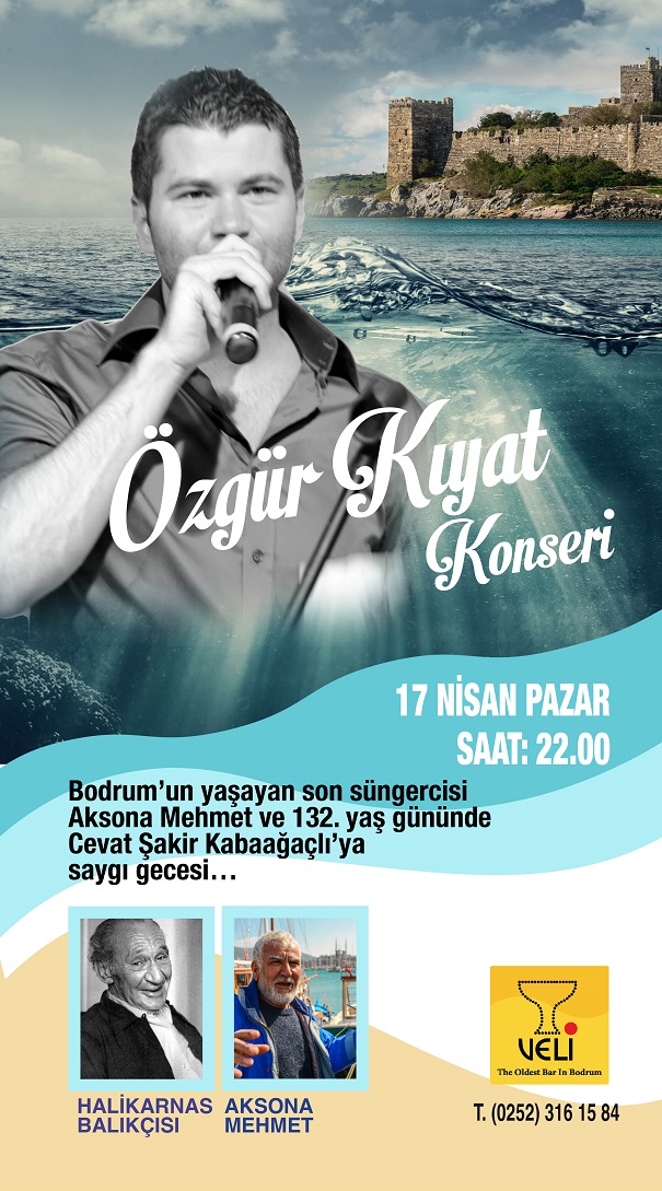 Balikçi Ve Aksona Özgür Kiyat Yorumu İle Veli̇ Bar Sahnesi̇nde 4 ozzgurr21