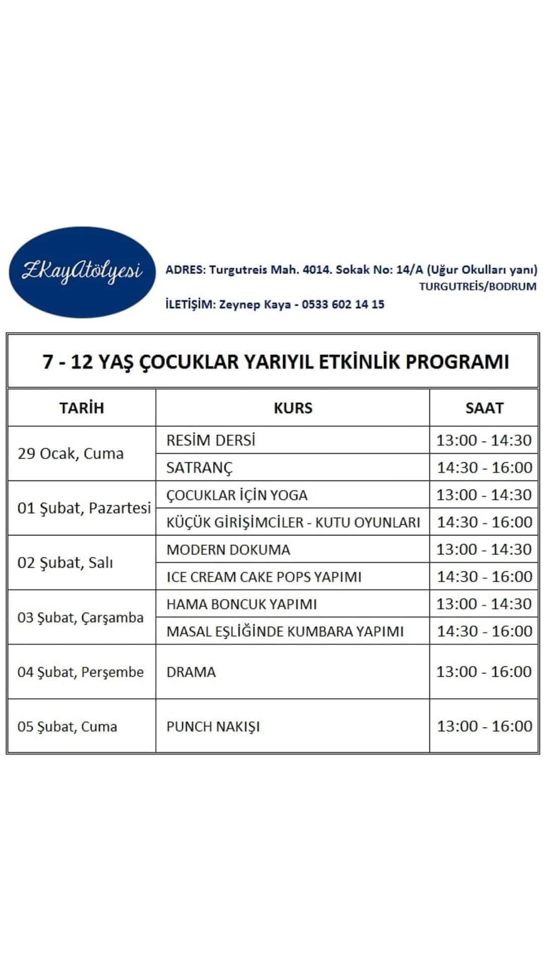 Zkayatölyesi 7-12 Yaş Grubundaki Çocuklara Özel Sanat Atölyeleri 1 received 752278715708594