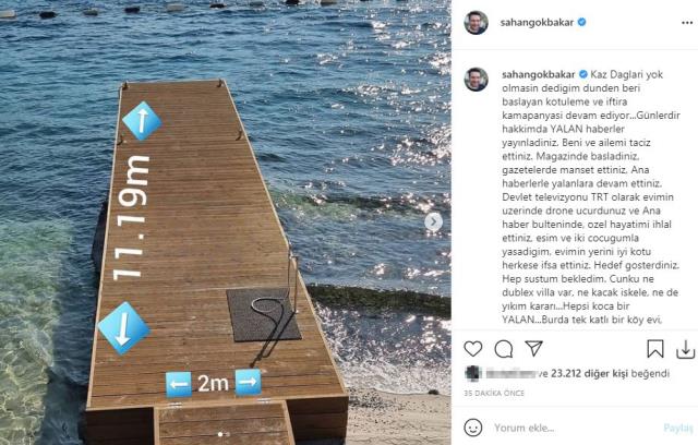 Şahan Gökbakar, Hakkında Çıkan Habere Belge Paylaşarak Ateş Püskürdü 17 sahan gokbakar hakkinda cikan izinsiz iskele 14266319 962 m