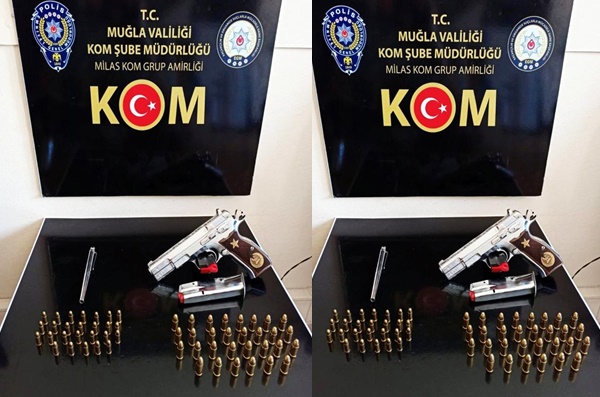 Şahinler Suç Örgütü Üyesi Oldukları Belirlenen 3 Kişi Suikast Silahıyla Yakalandılar 7 sedat sahin duc orguutu mugla
